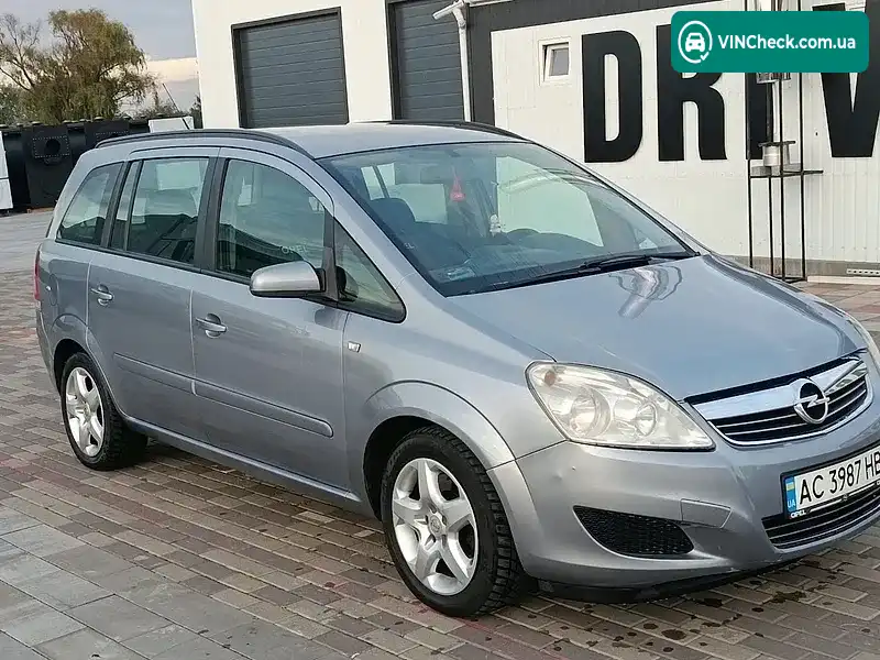 Opel Zafira 2008, фото з оголошення 1 з 20, VIN W0L0AHM758G110634