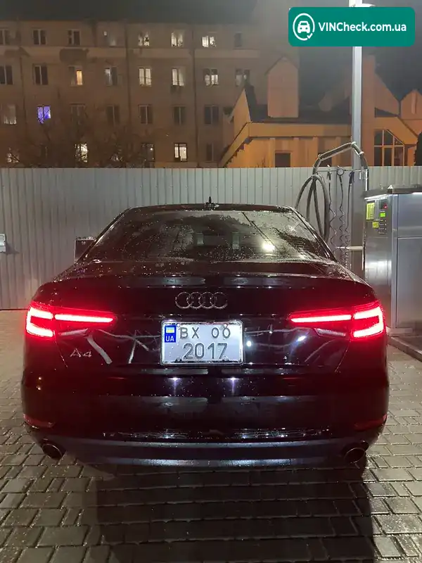 Audi A4 2017, фото з оголошення 1 з 4, VIN WAUGNAF42HN057490