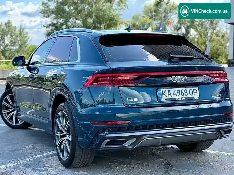 Audi Q8 2019, фото з оголошення 2 з 20, VIN WAUZZZF1XKD030391