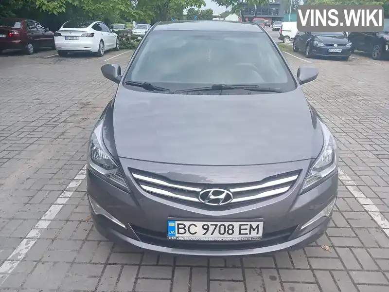 Hyundai Solaris 2015, фото з оголошення 2 з 13, VIN Z94CT41CBHR486641