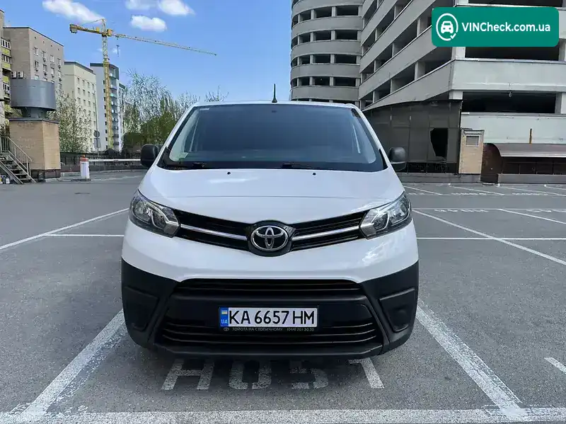 Toyota Proace 2018, фото з оголошення 1 з 20, VIN VARVBBHVBGZ121752