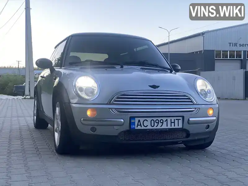 MINI Hatch 2002, фото з оголошення 1 з 11, VIN WMWRC31020TB45473