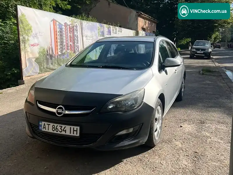 Opel Astra 2014, фото з оголошення 1 з 13, VIN W0LPC8EK0E8036728