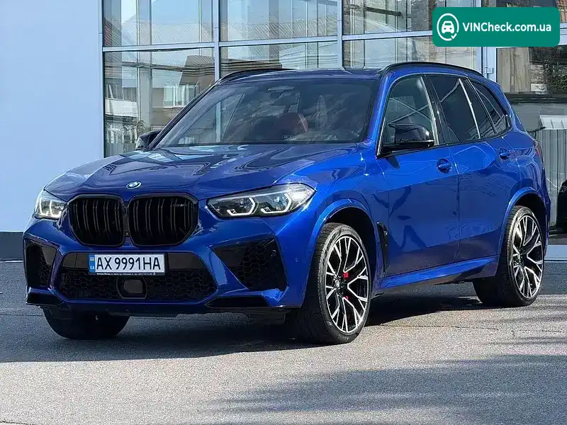BMW X5 M 2022, фото з оголошення 1 з 21, VIN WBSJU010609L59249