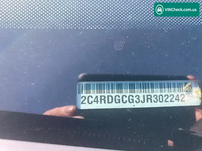 Dodge Grand Caravan 2018, фото з оголошення 2 з 20, VIN 2C4RDGCG3JR302242