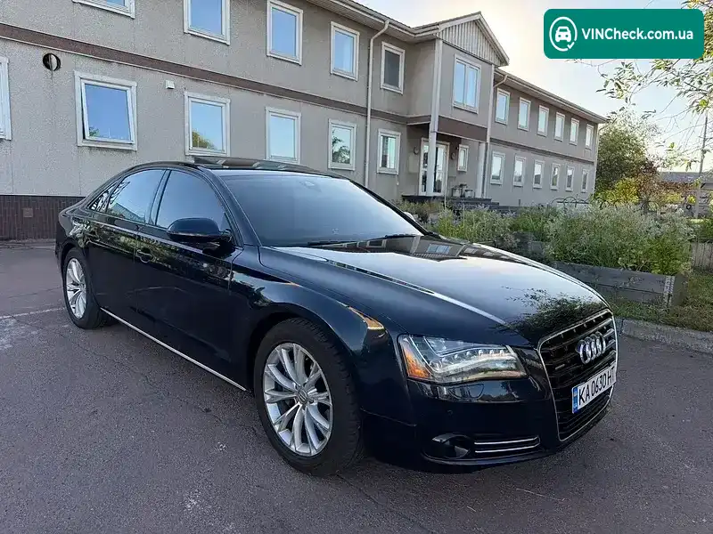Audi A8 2012, фото з оголошення 1 з 20, VIN WAUAGAFD6DN002566