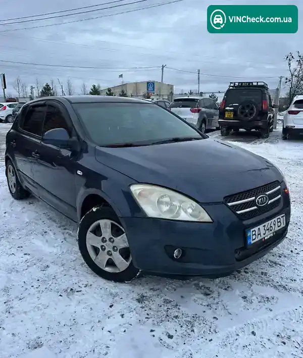Kia Ceed 2008, фото з оголошення 1 з 7, VIN Y6LFF24228L003930