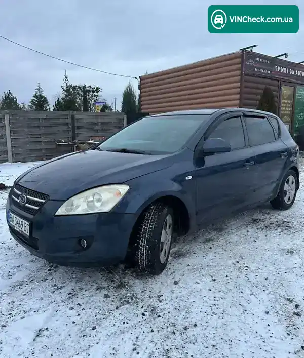 Kia Ceed 2008, фото з оголошення 2 з 7, VIN Y6LFF24228L003930
