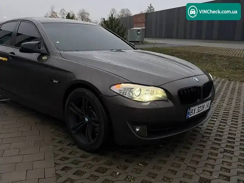 BMW 5 Series 2012, фото з оголошення 2 з 20, VIN WBAXG5C59CDY29187