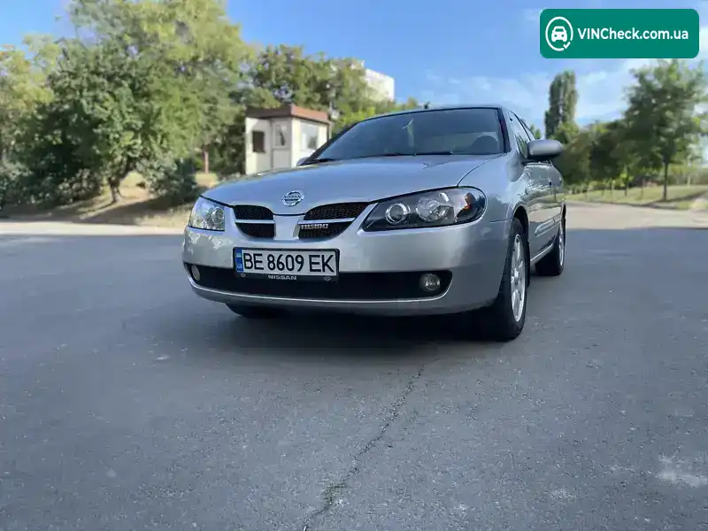 Nissan Almera 2005, фото з оголошення 2 з 18, VIN SJNBBAN16U2651130