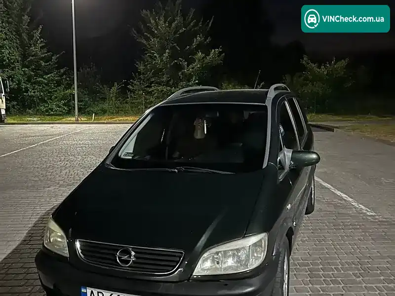 Opel Zafira 2001, фото з оголошення 1 з 12, VIN W0L0TGF7512273760