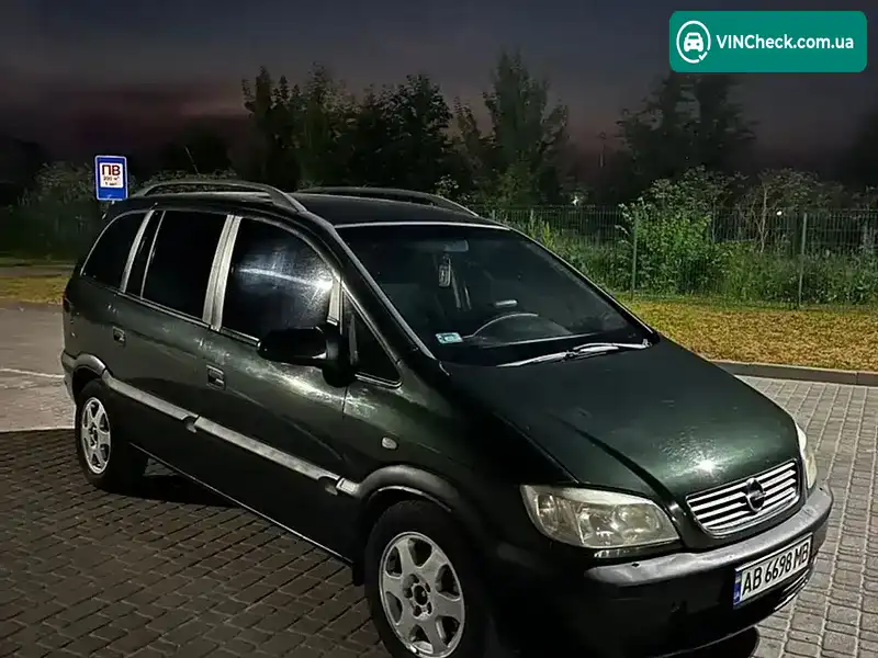 Opel Zafira 2001, фото з оголошення 2 з 12, VIN W0L0TGF7512273760