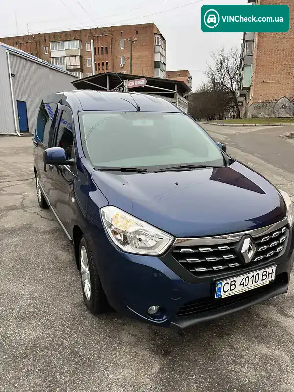 Renault Dokker 2019, фото з оголошення 1 з 19, VIN VF10SRCL462654582