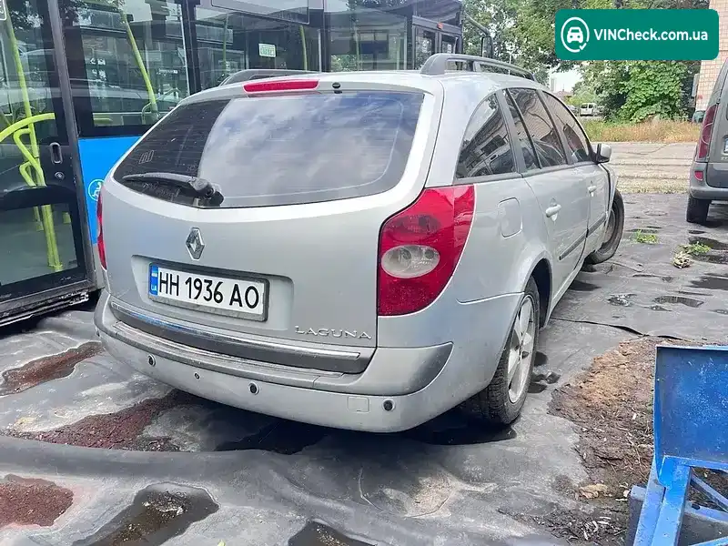 Renault Laguna 2006, фото з оголошення 1 з 10, VIN VF1KG1PBE35357062