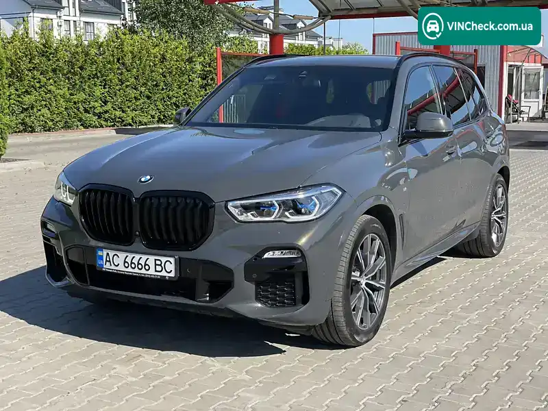 BMW X5 2021, фото з оголошення 1 з 20, VIN WBACV610209G06654