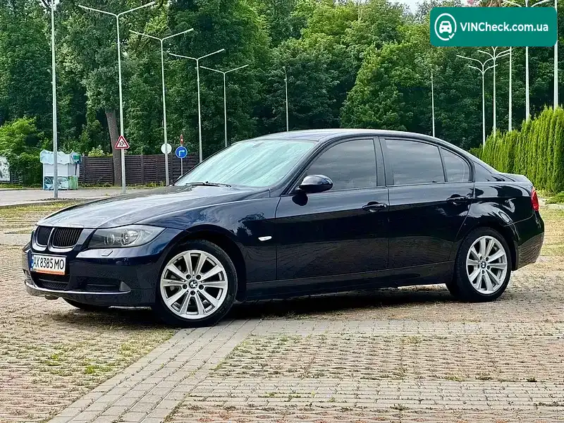 BMW 3 Series 2006, фото з оголошення 2 з 15, VIN WBAVA51090KR97435