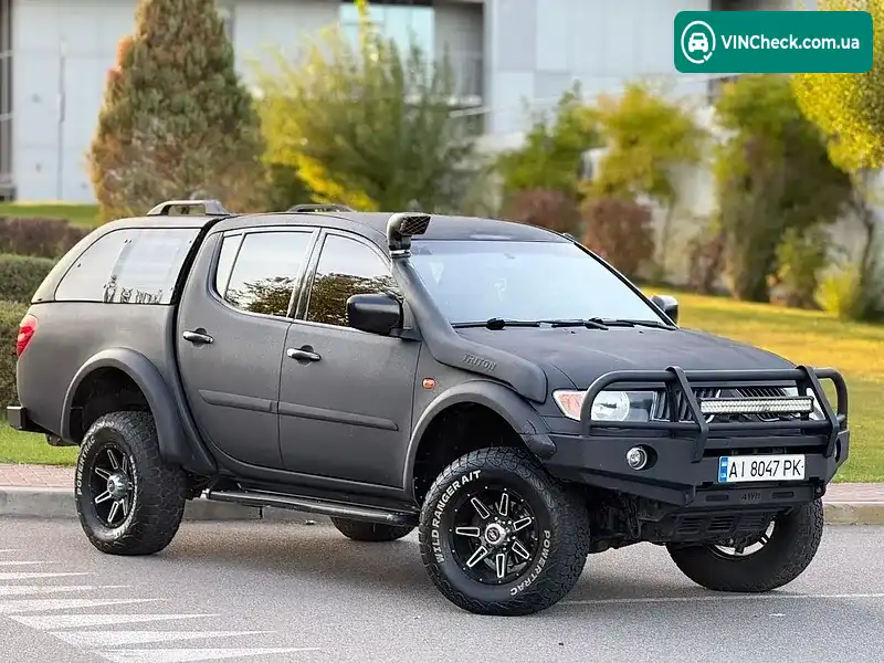 Mitsubishi L 200 2008, фото з оголошення 2 з 20, VIN MMBJRKB408D059311