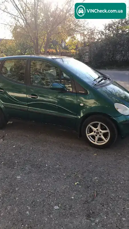 Mercedes-Benz A-Class 1998, фото з оголошення 2 з 3, VIN WDB1680311J135916