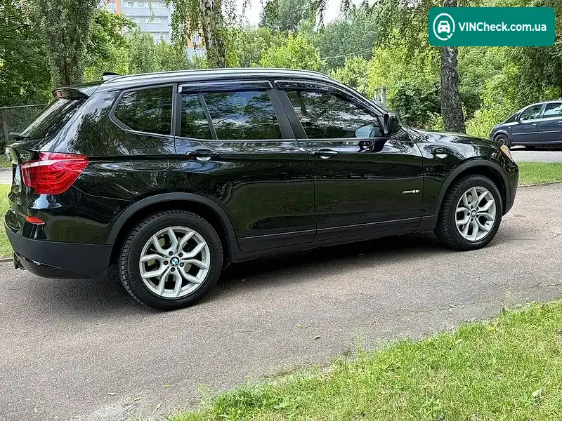 BMW X3 2012, фото з оголошення 2 з 15, VIN 5UXWX9C54D0A31518