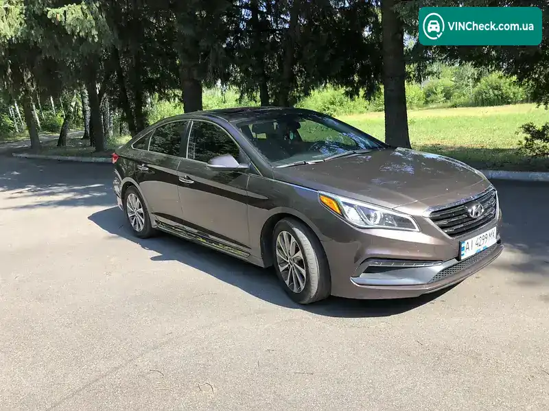 Hyundai Sonata 2016, фото з оголошення 2 з 20, VIN 5NPE34AF0GH415145
