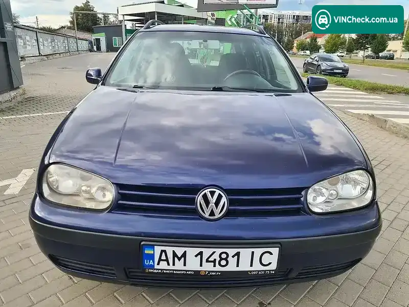 Volkswagen Golf 2000, фото з оголошення 1 з 20, VIN WVWZZZ1JZYW644196