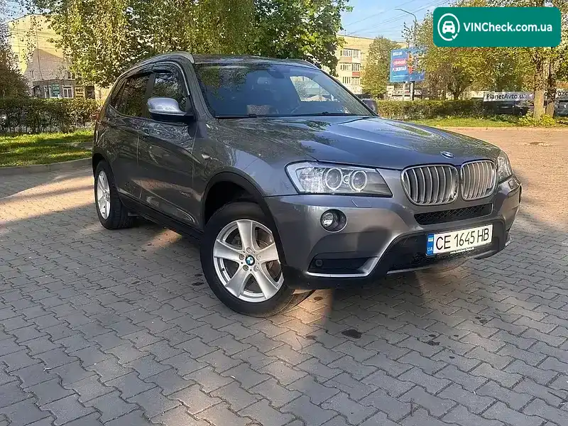 BMW X3 2013, фото з оголошення 1 з 21, VIN WBAWY310500F16521