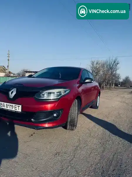 Renault Megane 2014, фото з оголошення 2 з 10, VIN VF1BZ0R0251597468