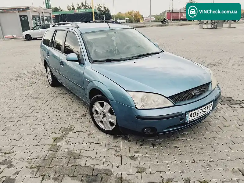Ford Mondeo 2002, фото з оголошення 1 з 12, VIN WF0WXXGBBW2M68852