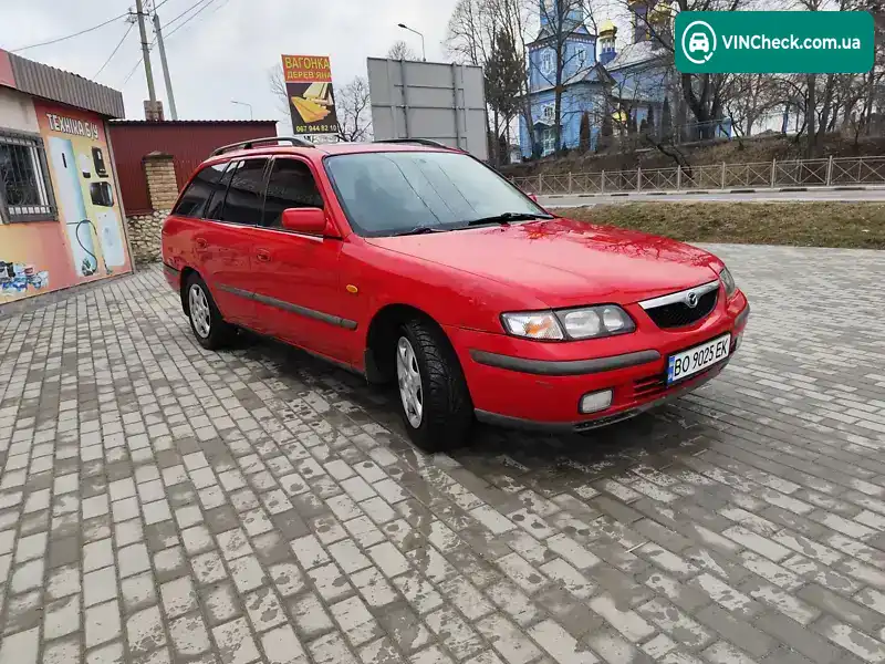 Mazda 626 1999, фото з оголошення 2 з 18, VIN JMZGW19S201150970