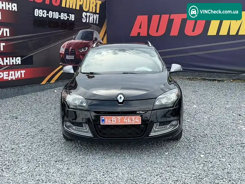 Renault Megane 2012, фото з оголошення 2 з 20, VIN VF1KZ140648113823