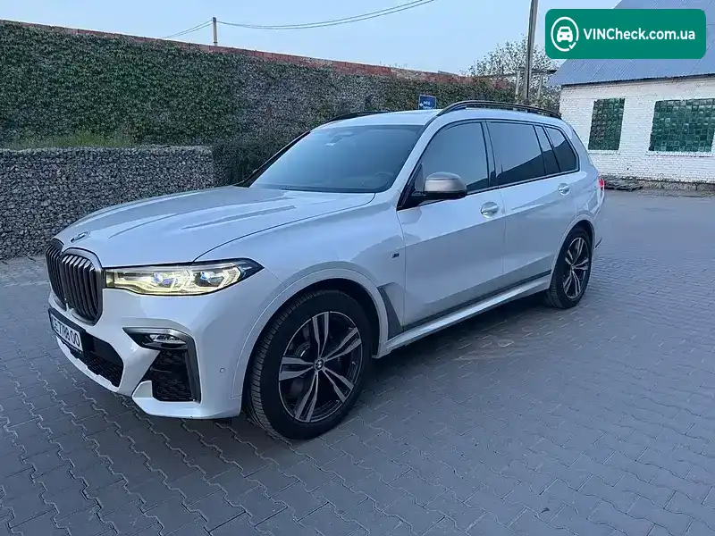 BMW X7 2020, фото з оголошення 1 з 20, VIN WBACW010609E59894