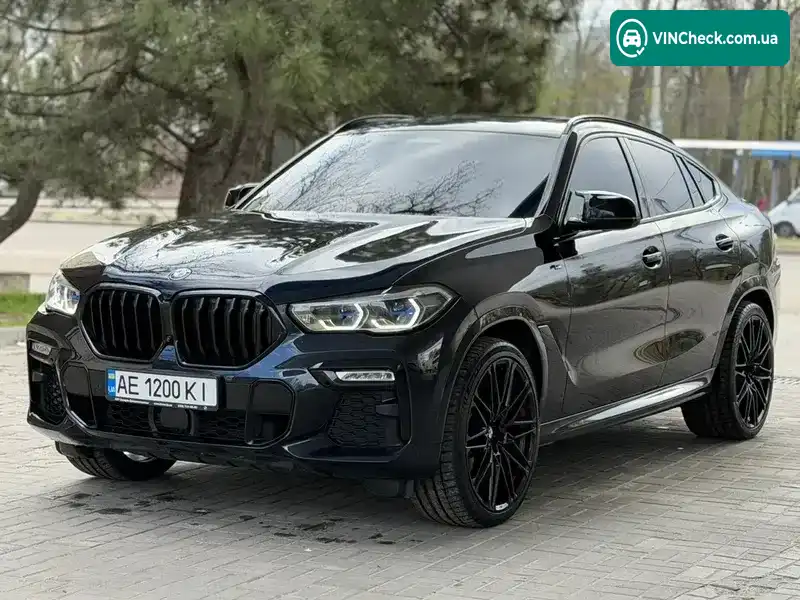 BMW X6 2021, фото з оголошення 1 з 21, VIN WBACY810609G03274