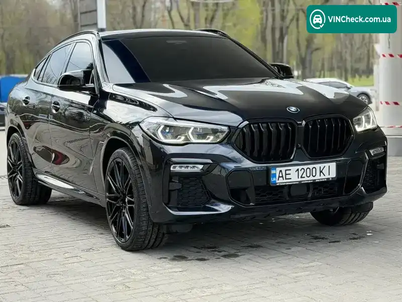 BMW X6 2021, фото з оголошення 2 з 21, VIN WBACY810609G03274