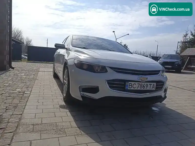 Chevrolet Malibu 2017, фото з оголошення 1 з 20, VIN 1G1ZE5STXHF262249