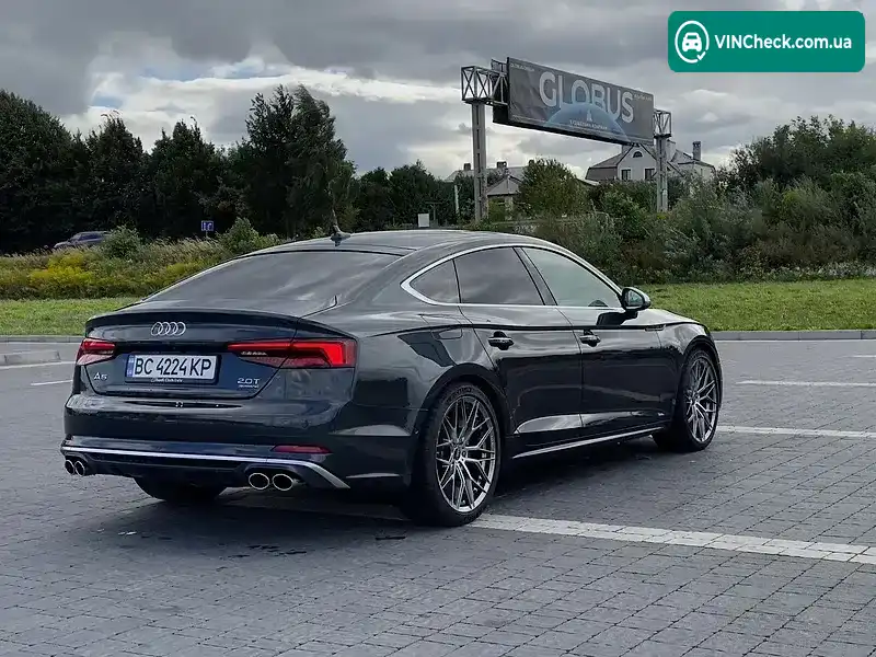 Audi A5 Sportback 2018, фото з оголошення 1 з 20, VIN WAUANCF54JA101139
