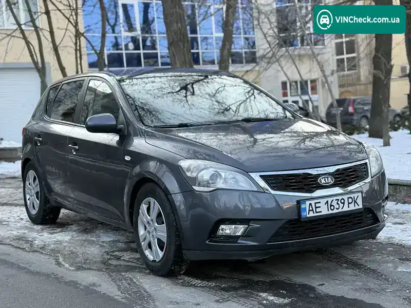 Kia Ceed 2009, фото з оголошення 1 з 20, VIN U5YHC511AAL215387
