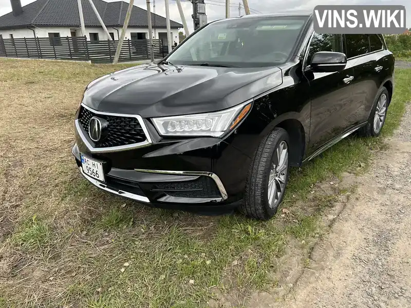 Acura MDX 2017, фото з оголошення 2 з 21, VIN 5J8YD4H53JL000901