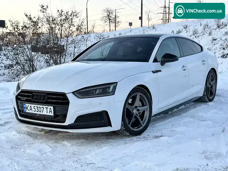 Audi A5 Sportback 2018, фото з оголошення 1 з 21, VIN WAUENCF54KA025179