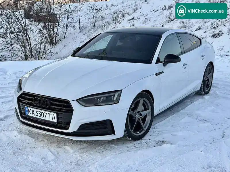 Audi A5 Sportback 2018, фото з оголошення 2 з 21, VIN WAUENCF54KA025179