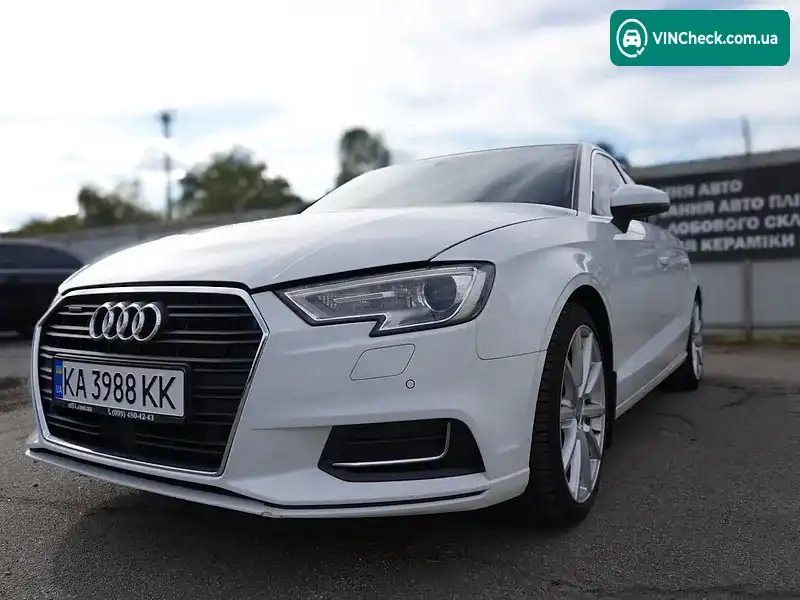 Audi A3 2016, фото з оголошення 2 з 20, VIN WAUE8GFF0G1117999