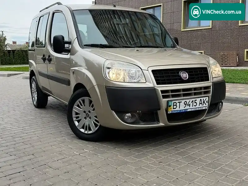 Fiat Doblo Panorama 2008, фото з оголошення 1 з 12, VIN ZFA22300005642798