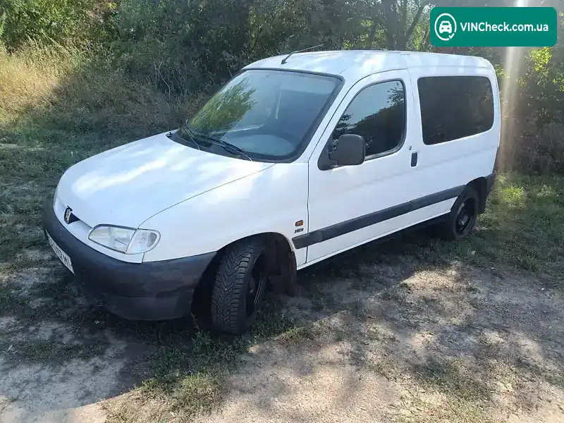 Peugeot Partner 2000, фото з оголошення 1 з 20, VIN VF35CRHYE60301468