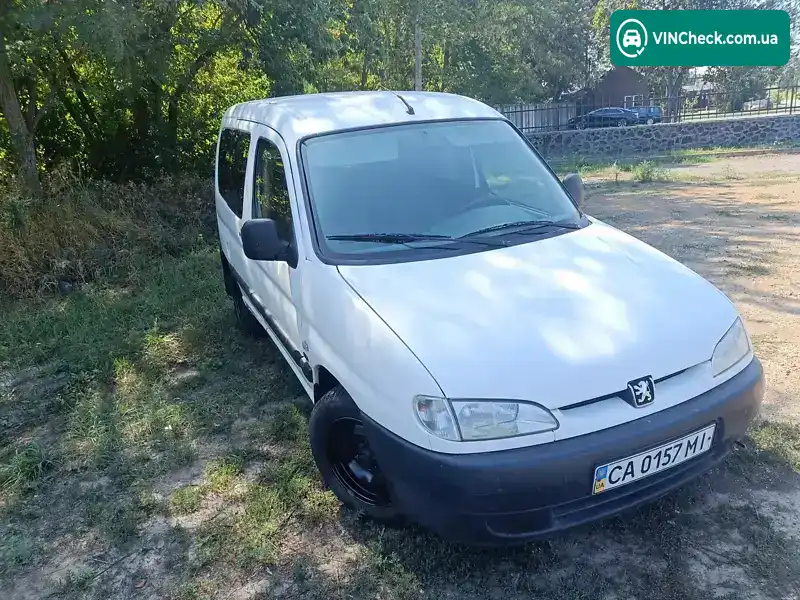 Peugeot Partner 2000, фото з оголошення 2 з 20, VIN VF35CRHYE60301468