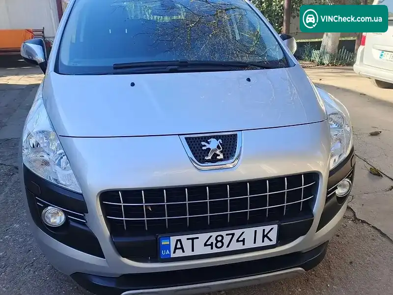 Peugeot 3008 2010, фото з оголошення 2 з 6, VIN VF30U9HZH9S261738