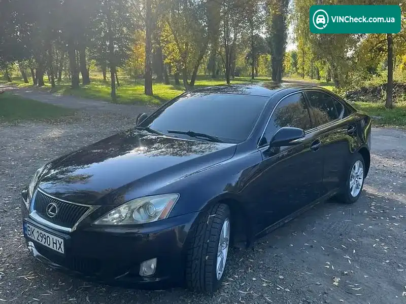 Lexus IS 2010, фото з оголошення 1 з 11, VIN JTHBX262X02040050