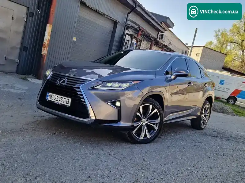 Lexus RX 2016, фото з оголошення 1 з 21, VIN 2T2ZZMCA6GC010018