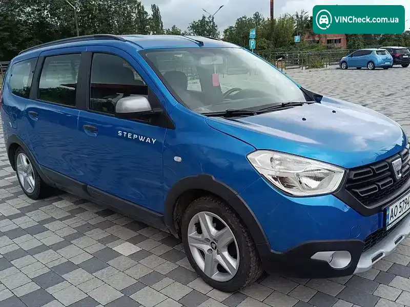 Dacia Lodgy 2018, фото з оголошення 1 з 20, VIN UU1J9220661727969
