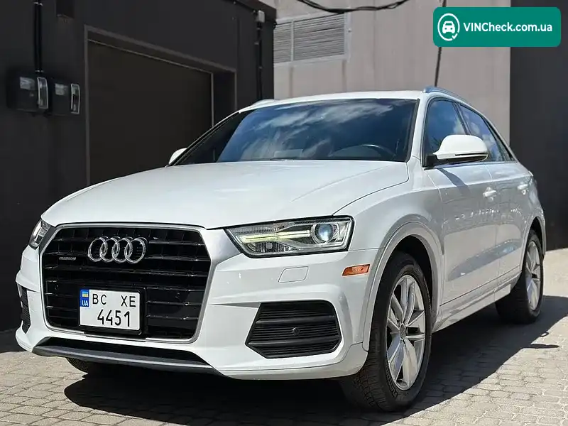Audi Q3 2016, фото з оголошення 1 з 19, VIN WA1JCCFS0HR008669