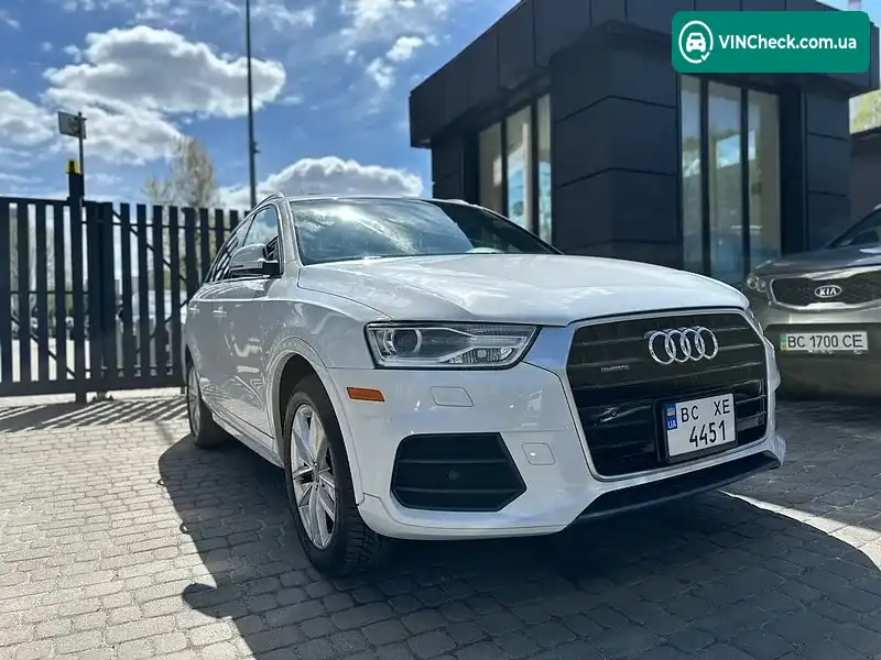 Audi Q3 2016, фото з оголошення 2 з 19, VIN WA1JCCFS0HR008669