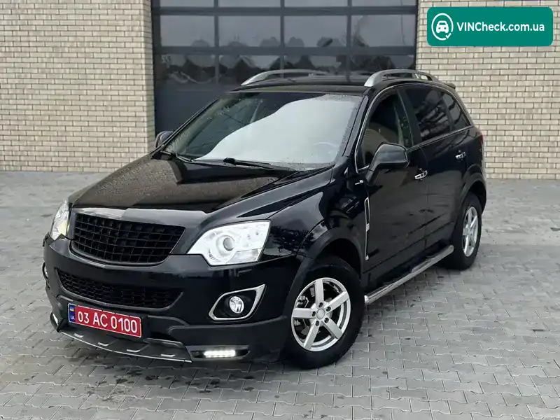 Opel Antara 2012, фото з оголошення 1 з 21, VIN W0LLJ6EH3CB081387
